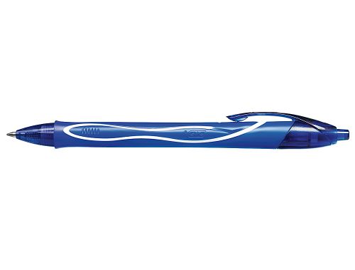 Esferografica bic gelocity quick dry retratil com tinta gel azul ponta de 0,7 mm , Bic , 150151 , 3086123457560
